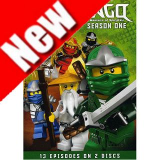 Lego Ninjago Masters Of Spinjitzu Season 1~Animation / Anime~ R1 DVD