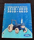 ORIGINAL 1983 FORD 2310 2910 3910 4610 TRACTOR OPERATORS MANUAL NICE