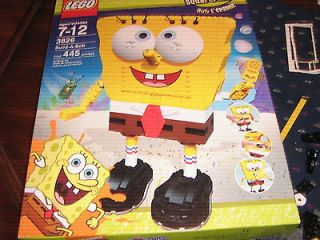 Lego SpongeBob SquarePants Build A Bob (3826) Ages 7 12 445 pcs 99.9% 