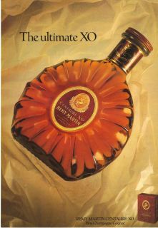   1970s Breweriana advertisement   REMY MARTIN CENTAURE XO COGNAC