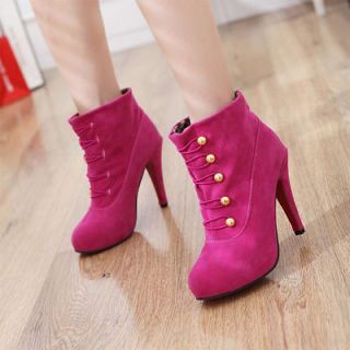 Brand NEW★ Womens Shoes Ankle Fashion boots Totally Sexy Heels 