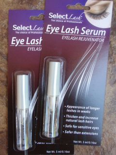 Select Lash EYE LASH SERUM ♦ LASH REJUVENATOR Eyelash Growth 