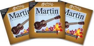 martin m600 soprano concert ukulele strings uke 3 pack time