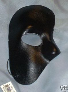 black phantom of the opera costume masquerade mask