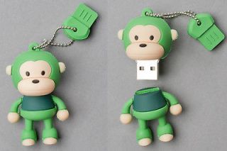 Newly listed Green Monkey USB Flash Memory Drive(Stick/Pe​n/Thumb 