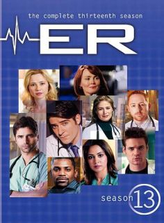 ER The Complete Thirteenth Season DVD, 2010, 6 Disc Set