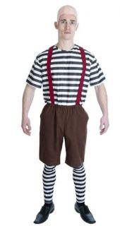   DEE DUM TWINS ALICE IN WONDERLAND MALE FANCY DRESS COSTUME SIZE S   XL