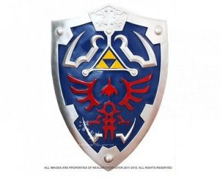   SIze Links Hylian Shield from the Legend of Zelda with Arm Holder New