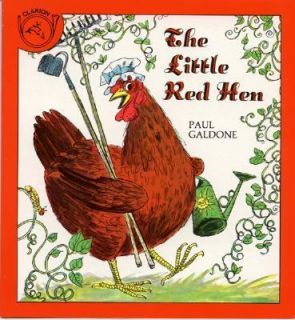 The Little Red Hen by Paul Galdone 1985, Paperback