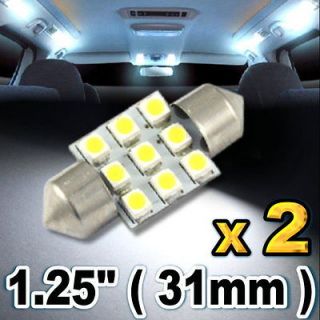   SMD LED Dome Lights DE3175 DE3022 #B9 (Fits: 2000 Mazda Protege