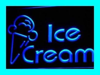 i462 b newest ice cream shop cafe logo neon light