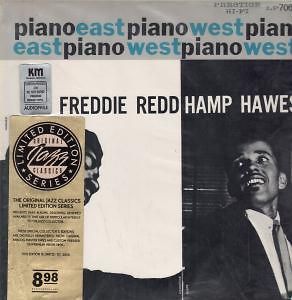 HAMPTON HAWES/FREDDIE REDD piano east west LP 12 track virgin vinyl 