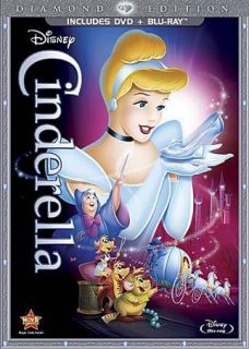 Cinderella (Blu ray/DVD, 2012, 2 Disc Set, Diamond Edition; DVD/Blu 