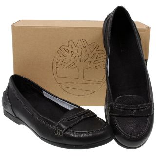   TIMBERLAND BENIN PENNY BALLERINA LOAFERS FLAT SHOES BLACK 69638 SIZE