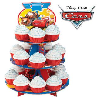 Cars 2 Matter Pixar Disney Cake Cupcake Tree Stand Party Birthday 