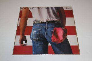 Bruce Springsteen BORN IN THE USA 1984 Promo Album Flat Display