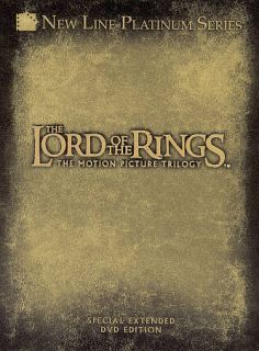 Lord of the Rings The Motion Picture Trilogy DVD, Extended Editions 