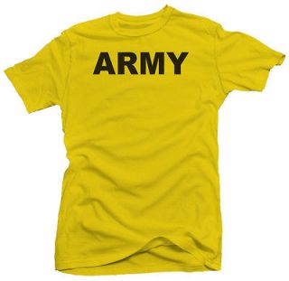 classic army military us mens pt cool gym new t
