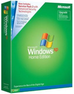Windows XP Home Edition Upgrade with Service Pack 2 for PC Retail Box 
