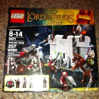 Lego Lord of the Rings Set 9471 Uruk hai Army Damaged Box LOTR Hobbit