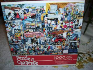   Challenge Alphabet Car Boot Sale 1000pc Find 10 items for each letter