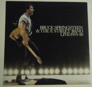 BRUCE SPRINGSTEEN & THE E STREET BAND DOUBLE SIDED PROMO ALBUM FLAT 