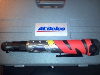 AC Delco Heavy Duty 12V Li Ion 3/8 Cordless Ratchet Wrench Kit, 57 ft 