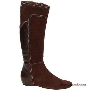 new luichiny anusia brown boot womens shoe 6 m