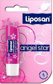 LIPOSAN /LABELLO ANGEL STAR LIP CARE WITH PALE PINK PIGMENTS, SPF10, 4 
