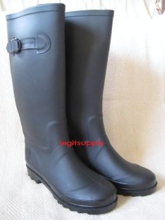 marc jacobs ltd rubber matte rain boots 7 37 wellies shoes