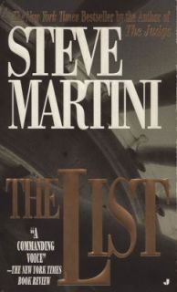 The List by Steve Martini 1997, Paperback, Large Type