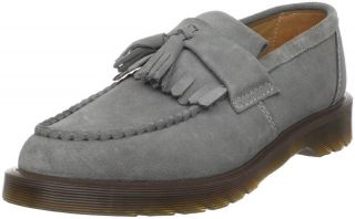   Adrian   Tassel Loafer Slip on Shoes   Grey Mare Hi Suede 13843021