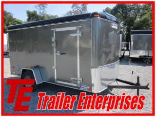 new 13 united 6 x 12 enclosed motorcycle trailer time
