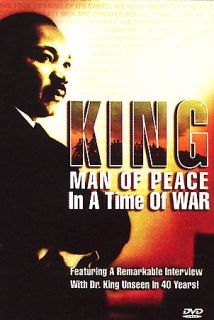 Dr. Martin Luther King Jr.   Man Of Peace In A Time of War DVD, 2007 