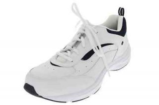 Easy Spirit NEW Grasp White Leather Colorblock Athletic Shoes Sneakers 