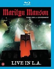 Marilyn Manson Guns, God and Government   Live in L.A. Blu ray Disc 