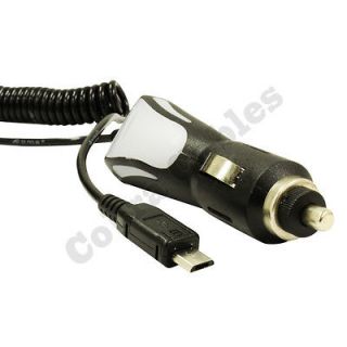 Car Charger Samsung Galaxy S3 i9300, i747, i535, T999 Coiled Stretch 