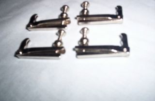 Old Violin Shop 4/4 Silver Fine Tuners Set of 4 New Fiddle Project or 