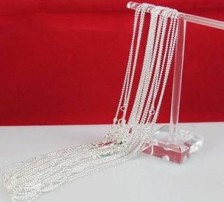 newly listed 925 sterling silver chain 1mm bead chain necklace