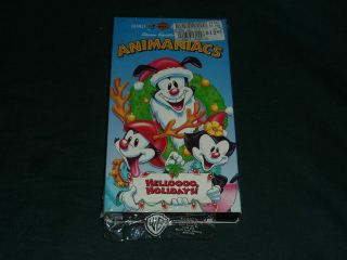 animaniacs heloooo holidays vhs 1994 from canada time left $