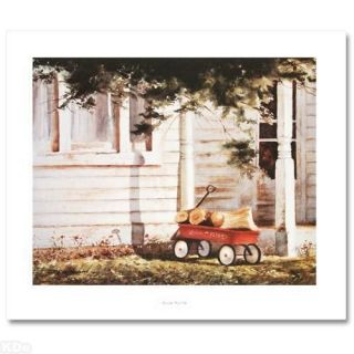 Robert McFarland From the Wood Pile LIMITED EDITION Lithograph with 