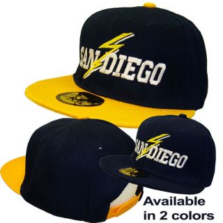 New SNAPBACK SAN DIEGO SD THUNDER DESIGN CHARGERS FAN CAP HAT