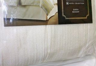 HOTEL COLLECTION SALON LUXURY KING BEDSKIRT MIRAGE Soft Yellow IVORY 