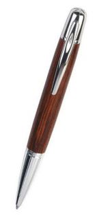 waterford pens pallas wood ballpoint pen rouge 