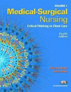 Medical Surgical Nursing Vols. 1 2 by Karen Burke and Priscilla LeMone 