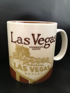 NEW Starbucks 2012 Las Vegas   Collector Series Coffee Mug 16 oz.
