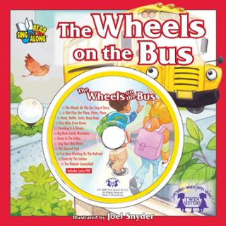 the wheels on the bus music cd book set time