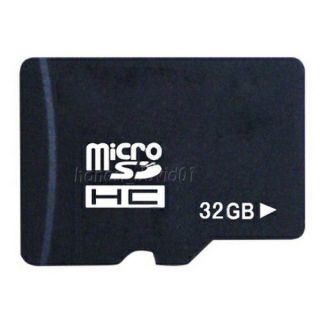   32 GB MICRO SD MicroSD SDHC TF MEMORY CARD + READER & ADAPTER &CASE