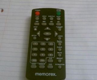 memorex mvd2051 mvd2051blk mvd2047 dvd remote control  