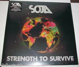 SOJA Strength to Survive 2 LP 2012 ATO Records vinyl album New 